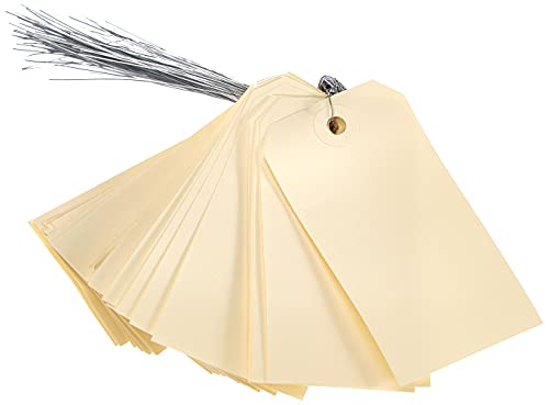 Avery Office Star 7 100 x 51 mm Etiketten mit Öse und Draht, 1000 Stück Avery Office Star 7 100 x 51 mm Etiketten mit Öse und Draht, 1000 Stück von Avery