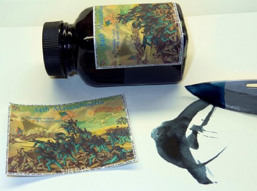 Noodler 's Ink Füllfederhalter Tinte in Flaschen, 3oz, Bulletproof 54. Massachusetts Farbe: Bulletproof 54. Massachusetts, B? roartikel von Office Supply Store