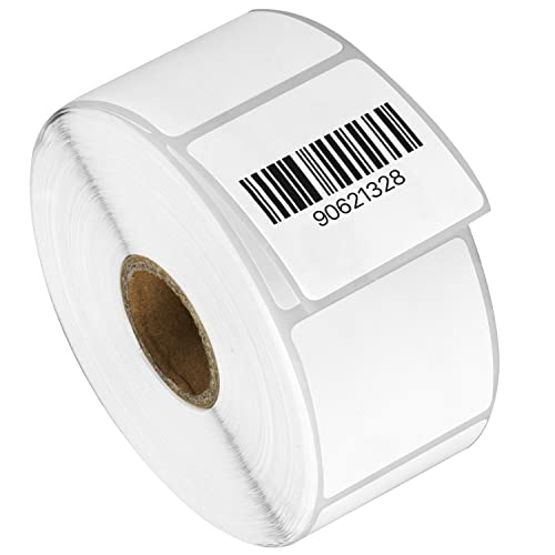 OfficeSmartLabels ZE1112112 Thermo-Etiketten, 3,8 x 3,8 cm, kompatibel mit Zebra-Druckern, für den von Barcode, 4 Rollen / 2,5 cm Kern von OfficeSmartLabels