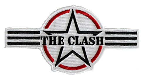 The Clash AF Logo, Officially Licensed Artwork, Iron-On/Sew-On, Embroidered Patch Flicken von C&D Visionary