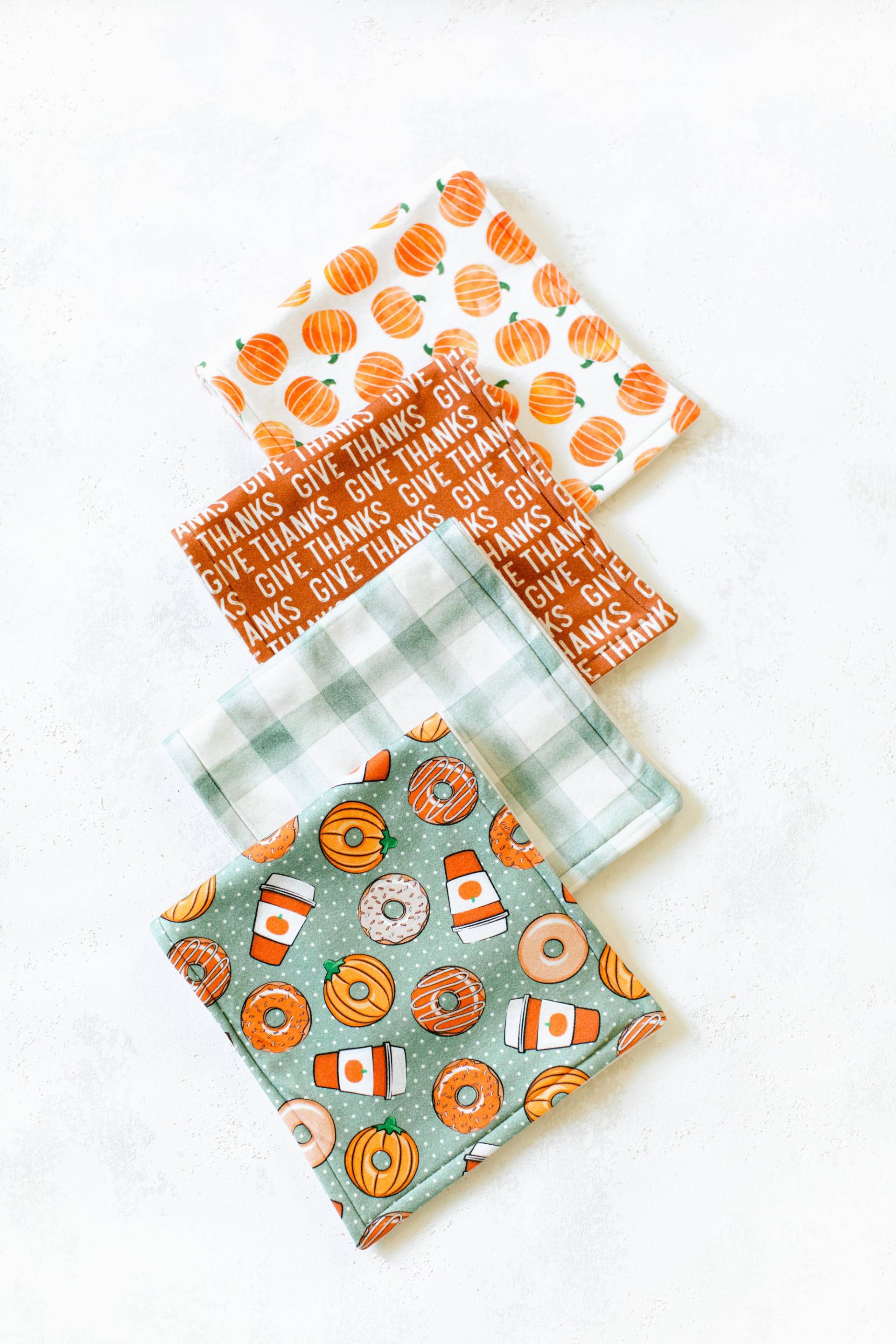 Kürbis Gewürz Tuch | Set Ot 4 Kürbis Gewürz Tuch | Set Ot 4 von OffshoreBaby