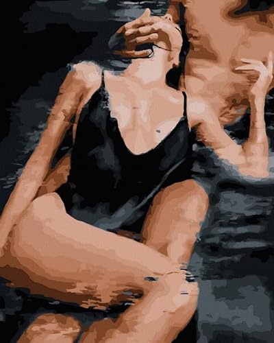 Oh Art! Malen Nach Zahlen Erwachsene Paint By Numbers Adult Set Mit 3 Pinseln Acrylfarben Und Leinwand Gespannt Auf Holzrahmen Kreativ Set DIY Bastelset 40 x 50 cm Mit Rahmen Passion for two Oh Art! Malen Nach Zahlen Erwachsene Paint By Numbers Adult Set Mit 3 Pinseln Acrylfarben Und Leinwand Gespannt Auf Holzrahmen Kreativ Set DIY Bastelset 40 x 50 cm Mit Rahmen Passion for two von Oh Art!