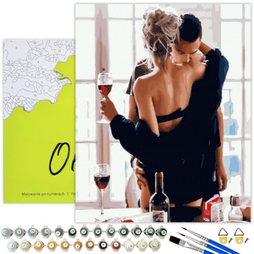 Oh Art! Malen Nach Zahlen Erwachsene Set Mit 3 Pinseln Und Acrylfarben Gemälde Acrylic Malerei DIY Leinwand 40 x 50 cm Morgen Für Zwei Oh Art! Malen Nach Zahlen Erwachsene Set Mit 3 Pinseln Und Acrylfarben Gemälde Acrylic Malerei DIY Leinwand 40 x 50 cm Morgen Für Zwei von Oh Art!