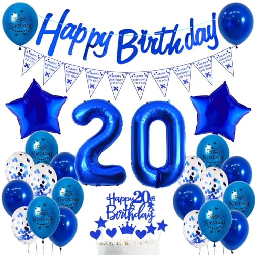 20. Geburtstag Mann Marine blau, 20. Geburtstag Dekoration Blau, Luftballon 20. Geburtstag Blau, 20 Männer Party Deko, 20 Geburtstag Deko Mann Frau, 20. Ballons Marineblau Party Deko blau 20. Geburtstag Mann Marine blau, 20. Geburtstag Dekoration Blau, Luftballon 20. Geburtstag Blau, 20 Männer Party Deko, 20 Geburtstag Deko Mann Frau, 20. Ballons Marineblau Party Deko blau von Ohaoduo