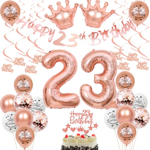 23 Jahr Geburtstag Frauen Deko 23. Geburtstag Frauen Rosegold Tortendeko 23 Rosegold Luftballon 23 Jahr Frauen 23 Geburtstagsdeko 23 Dekoration 23 Jahr Geburtstag Frauen Deko 23. Geburtstag Frauen Rosegold Tortendeko 23 Rosegold Luftballon 23 Jahr Frauen 23 Geburtstagsdeko 23 Dekoration von Ohaoduo