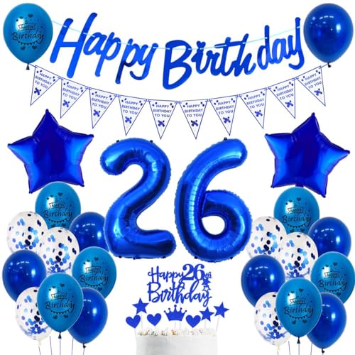 26. Geburtstag Mann Marine blau, 26. Geburtstag Dekoration Blau, Luftballon 26. Geburtstag Blau, 26 Männer Party Deko, 26 Geburtstag Deko Mann Frau, 26. Ballons Marineblau Party Deko blau 26. Geburtstag Mann Marine blau, 26. Geburtstag Dekoration Blau, Luftballon 26. Geburtstag Blau, 26 Männer Party Deko, 26 Geburtstag Deko Mann Frau, 26. Ballons Marineblau Party Deko blau von Ohaoduo