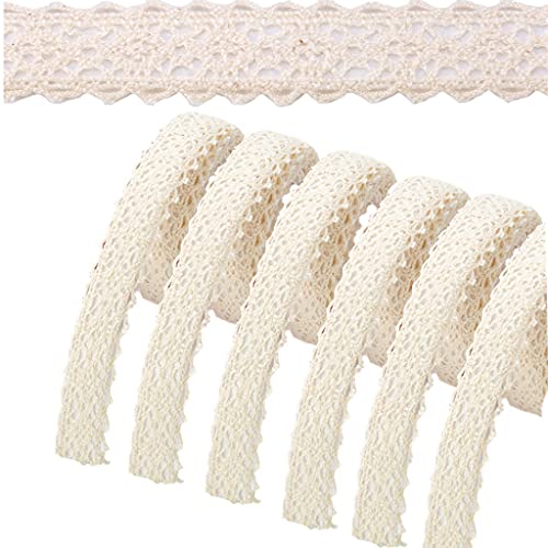 6 Rollen Beige Spitzenband Selbstklebende borte Vintage Dekoband Spitze Bänder Bordüre Spitzenbort Stoffband selbstklebendes SpitzenbandBänder für Hochzeitseinladungen Alben,Flaschen vielem mehr. 6 Rollen Beige Spitzenband Selbstklebende borte Vintage Dekoband Spitze Bänder Bordüre Spitzenbort Stoffband selbstklebendes SpitzenbandBänder für Hochzeitseinladungen Alben,Flaschen vielem mehr. von Ohaoduo