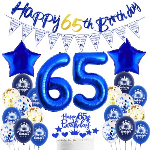 65. Geburtstag Mann Marineblau, Luftballons 65 Geburtstag Blau,65 Geburtstag Deko Mann Frau,65. Ballons Marineblau Silber für 65. Mann Party Deko,Geburtstagsdeko Männer 65 Jahre Party Deko 65. Geburtstag Mann Marineblau, Luftballons 65 Geburtstag Blau,65 Geburtstag Deko Mann Frau,65. Ballons Marineblau Silber für 65. Mann Party Deko,Geburtstagsdeko Männer 65 Jahre Party Deko von Ohaoduo