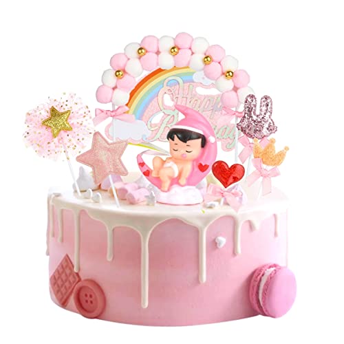 Babyparty Tortendeko Mädchen, Rosa Mädchen Baby Shower Kuchen Topper Baby Dusche Kuchen Dekoration Taufe Mädchen Baby Geburtstag Kuchendeko Tortendekoration Cupcake Toppers … Babyparty Tortendeko Mädchen, Rosa Mädchen Baby Shower Kuchen Topper Baby Dusche Kuchen Dekoration Taufe Mädchen Baby Geburtstag Kuchendeko Tortendekoration Cupcake Toppers … von Ohaoduo