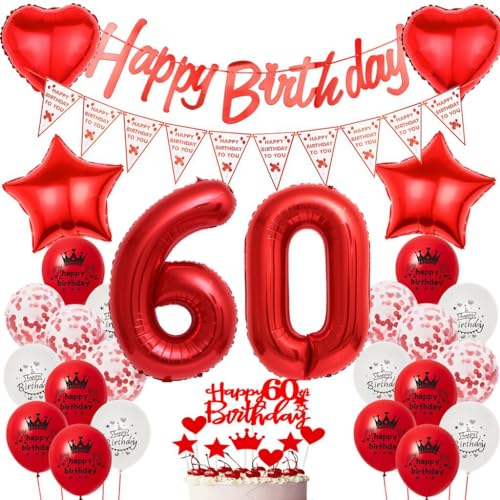 Geburtstagsdeko 60 Jahre Frau, Ballon 60 Deko Rot, Luftballons 60. Geburtstag Frauen, Rot 60 Geburtstagsdeko Frau, Geburtstagsdeko 60 Jahr Rot, Ballon 60 Jahr Party Dekoration Rot Geburtstagsdeko 60 Jahre Frau, Ballon 60 Deko Rot, Luftballons 60. Geburtstag Frauen, Rot 60 Geburtstagsdeko Frau, Geburtstagsdeko 60 Jahr Rot, Ballon 60 Jahr Party Dekoration Rot von Ohaoduo