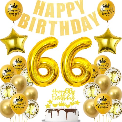Gold Luftballon 66. Geburtstag,Gold 66 Jahre Geburtstag Party Dekoration,66. Geburtstagsdeko Mann Ballon,Deko 66. Geburtstag Junge Frau,Tortendeko 66 Jahre Geburtstag Gold,Ballon 66 Jahre Gold Luftballon 66. Geburtstag,Gold 66 Jahre Geburtstag Party Dekoration,66. Geburtstagsdeko Mann Ballon,Deko 66. Geburtstag Junge Frau,Tortendeko 66 Jahre Geburtstag Gold,Ballon 66 Jahre von Ohaoduo
