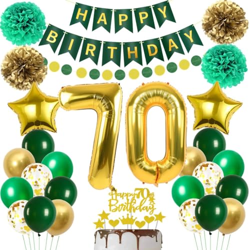 Grün Gold 70 Geburtstag Luftballons,70. Geburtstag Dekoration Mann Frau, Gold 70. Geburtstagdeko,Luftballon 70. Geburtstag Grün Gold,Geburtstagsdeko 70 Jahre Mann,Ballon 70. Geburtstag Grün Grün Gold 70 Geburtstag Luftballons,70. Geburtstag Dekoration Mann Frau, Gold 70. Geburtstagdeko,Luftballon 70. Geburtstag Grün Gold,Geburtstagsdeko 70 Jahre Mann,Ballon 70. Geburtstag Grün von Ohaoduo