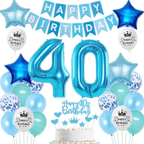 Ohaoduo luftsballons Deko 40. Geburtstag mann Blau Tortendeko 40 Geburtstag mann Deko 40 Geburtstag männer Blau Geburtstag 40 jahre mann Geburtstagsdeko 40 jahre männer Ballon 40 Geburtstag mann Ohaoduo luftsballons Deko 40. Geburtstag mann Blau Tortendeko 40 Geburtstag mann Deko 40 Geburtstag männer Blau Geburtstag 40 jahre mann Geburtstagsdeko 40 jahre männer Ballon 40 Geburtstag mann von Ohaoduo