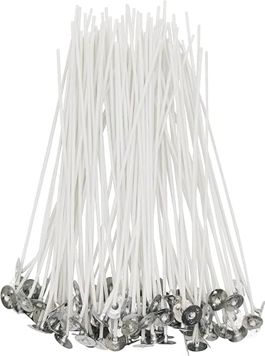 100pcs Baumwolle Kerzendochte 20cm Pre-gewachst für Kerzen Machen, Kerze DIY, Dicke Kerze Docht mit Basis 100pcs Baumwolle Kerzendochte 20cm Pre-gewachst für Kerzen Machen, Kerze DIY, Dicke Kerze Docht mit Basis von Ohcans