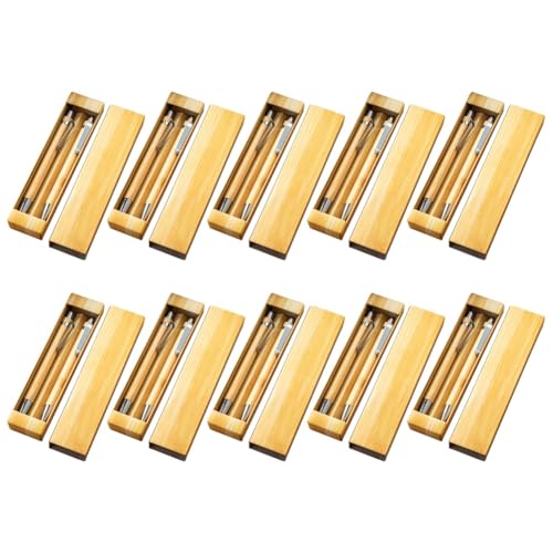 Ohewiiuk 10er-Set Bambus-Multifunktions-Touchpen und Kugelschreiber für Büro, Schule, Schreiben, Schreibwaren, Business-Signatur-Kugelschreiber Ohewiiuk 10er-Set Bambus-Multifunktions-Touchpen und Kugelschreiber für Büro, Schule, Schreiben, Schreibwaren, Business-Signatur-Kugelschreiber von Ohewiiuk