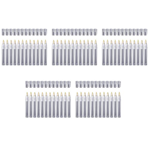 Ohewiiuk 60 Stücke 6/3 mm Leer BefüLlbar Lackstift Marker Rund Geneigter Kopf Lackmarker Stifte für Kunstmalerei Satz Ohewiiuk 60 Stücke 6/3 mm Leer BefüLlbar Lackstift Marker Rund Geneigter Kopf Lackmarker Stifte für Kunstmalerei Satz von Ohewiiuk