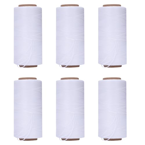 Ohewiiuk 6X 260M 150D 1 mm Leder Nähen Gewachste Wachsfaden Hand Nadel Schnur DIY Ohewiiuk 6X 260M 150D 1 mm Leder Nähen Gewachste Wachsfaden Hand Nadel Schnur DIY von Ohewiiuk