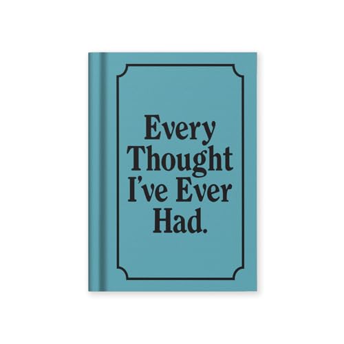 Ohh Deer Every Thought I've Ever Had | Pocket Fabric Hardcover Notizbuch (A7) | 112 linierte Seiten | Lustiges Geschenk-Notizbuch von Ohh Deer