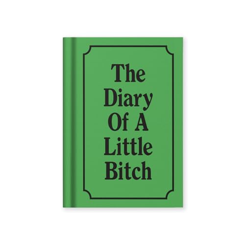 The Diary of a Little Bitch Notizbuch, fester Einband, A7, 112 linierte Seiten, Geschenknotizbuch von Ohh Deer