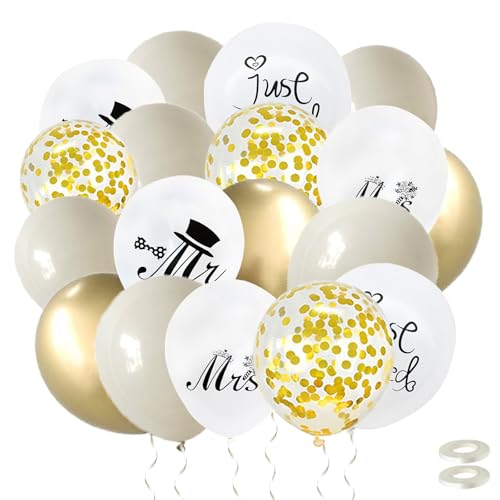 60 Stück Sand Weiß Hochzeit Helium Latex Luftballons Girlande Mr Mrs Just married Bedruckter Ballons Hochzeitsdeko 30cm 60 Stück Sand Weiß Hochzeit Helium Latex Luftballons Girlande Mr Mrs Just married Bedruckter Ballons Hochzeitsdeko 30cm von Ohighing