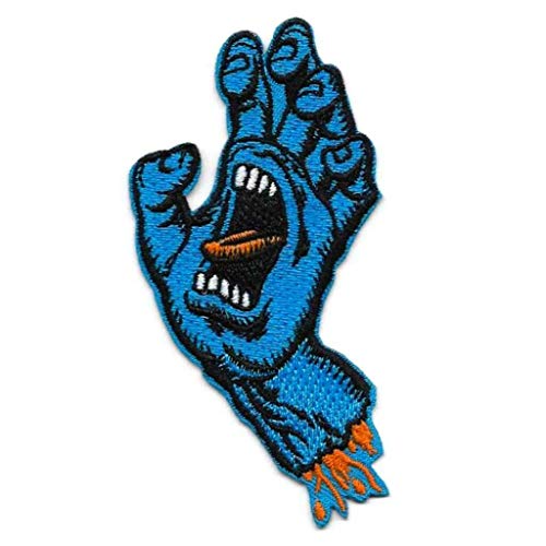Ohrong Armband-Emblem mit Aufschrift "Nightmare on Santa Cruzz", Blau von Ohrong