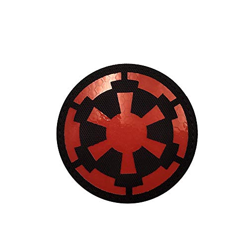 Ohrong Reflektierende Galactic Empire Zielscheibe Taktische Militär Moral Appliques Emblem Armband Abzeichen (rot) von Ohrong