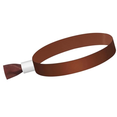 Ohulelks 100 Stück Stoff-Event-Armbänder, Farbige Armbänder für Veranstaltungen, für Leichtes Konzert-Armband () von Ohulelks