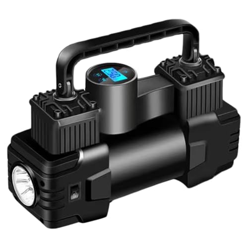 Ohulelks 12 V 150psi Digitale Autoluftpumpe für Autoreifen, Tragbarer Elektrischer Reifen -Inflator Bis zum Vakuum, Pumpe A von Ohulelks