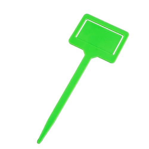 Ohulelks Grüne 100-Teilige Kunststoff-Gartenetiketten für Sukkulenten und Topfpflanzen von Ohulelks
