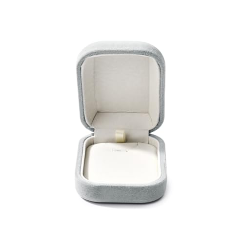 Oirlv Hellgrau Anhänger Box Geburtstag Geschenkbox zum Valentinstag Jubiläum,Halskette Aufbewahrung Oirlv Hellgrau Anhänger Box Geburtstag Geschenkbox zum Valentinstag Jubiläum,Halskette Aufbewahrung von Oirlv