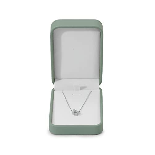 Oirlv PU Leder Olive Grün Anhängerbox Schmuckschatulle Valentinstag Geburtstag Geschenkbox Schmuck Display Stand Oirlv PU Leder Olive Grün Anhängerbox Schmuckschatulle Valentinstag Geburtstag Geschenkbox Schmuck Display Stand von Oirlv