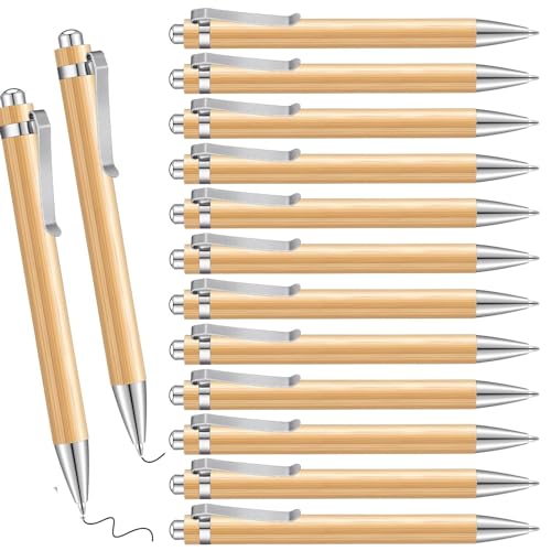 Okaywork 12 Stück Inspirierende Bambus Kugelschreiber hochwertig Holz Druckkugelschreiber Motivation Stifte mit Spruch Kulis mit pen Schwarzer Tinte für Mitarbeiter Kollegen Büro Schule Prüfung Okaywork 12 Stück Inspirierende Bambus Kugelschreiber hochwertig Holz Druckkugelschreiber Motivation Stifte mit Spruch Kulis mit pen Schwarzer Tinte für Mitarbeiter Kollegen Büro Schule Prüfung von Okaywork
