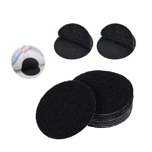 Okaywork 20pcs antirutsch pads,Klettpunkte selbstklebend extra stark, Klett Klebepunkte, Klettband rund selbstklebend,Klettpunkte groß Befestigung Ohne Bohren Anti-Rutsch Fester Aufkleber(5cm,schwarz) Okaywork 20pcs antirutsch pads,Klettpunkte selbstklebend extra stark, Klett Klebepunkte, Klettband rund selbstklebend,Klettpunkte groß Befestigung Ohne Bohren Anti-Rutsch Fester Aufkleber(5cm,schwarz) von Okaywork