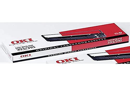 OKI Farbbandkassette Nylon für 393 395 Schwarz OKI Farbbandkassette Nylon für 393 395 Schwarz von OKI