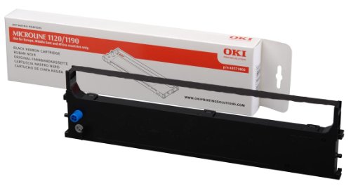 OKI Farbbandkassette für ML1190/ML1191 Nadeldrucker Schwarz OKI Farbbandkassette für ML1190/ML1191 Nadeldrucker Schwarz von Oki