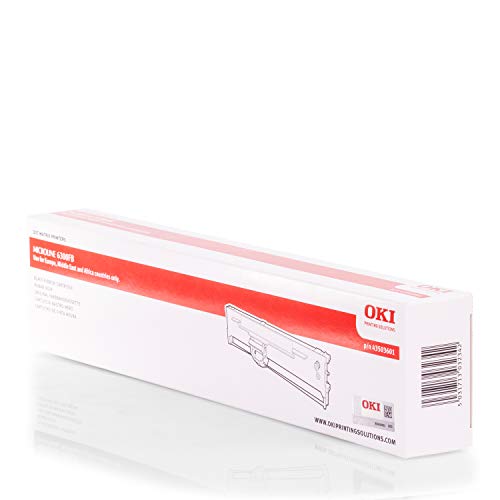 Oki Original 43503601 / ML6300FB, für Microline 6300 Premium Nylonband, Schwarz Oki Original 43503601 / ML6300FB, für Microline 6300 Premium Nylonband, Schwarz von Oki