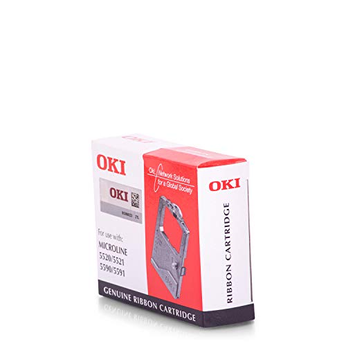 Original OKI 01126301 /, für Microline 5500 Series Premium Nylonband, Schwarz von Oki