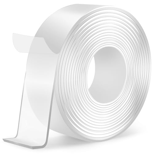 5M Super Transparentes Doppelseitiges Klebeband,Nano Klebeband Ablösbar, Waschbares Klebeband Double Sided Tape Extra Stark Spurloses Abnehmbarer Klebestreifen für Foto Teppich Büro Küche Zuhause 5M Super Transparentes Doppelseitiges Klebeband,Nano Klebeband Ablösbar, Waschbares Klebeband Double Sided Tape Extra Stark Spurloses Abnehmbarer Klebestreifen für Foto Teppich Büro Küche Zuhause von Okoss