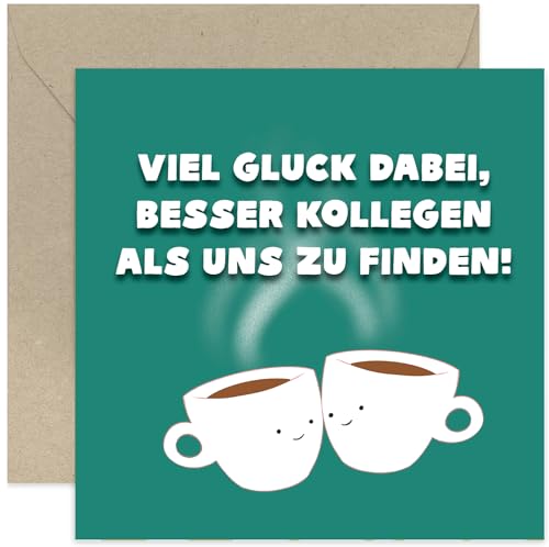 Kollege Karte mit Umschlag Klappkarte Geschenk zum Abschied Rente Jobwechsel Abschiesgeschenk Lustige Abschiedskarten für Arbeitskollegen Kollegen Kollegin Freunde Ruhestand Kollege Karte mit Umschlag Klappkarte Geschenk zum Abschied Rente Jobwechsel Abschiesgeschenk Lustige Abschiedskarten für Arbeitskollegen Kollegen Kollegin Freunde Ruhestand von Old English Company