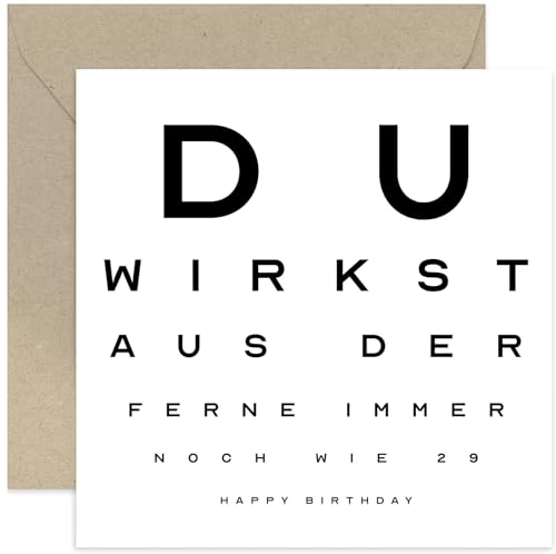Old English Company Premium Geburtstagskarte. Grußkarte mit Spruch „Happy Birthday“ für Männer und Frauen. Lustige Geburtstagskarten zum 30., 40., 50. und 60. für Freunde Old English Company Premium Geburtstagskarte. Grußkarte mit Spruch „Happy Birthday“ für Männer und Frauen. Lustige Geburtstagskarten zum 30., 40., 50. und 60. für Freunde von Old English Company