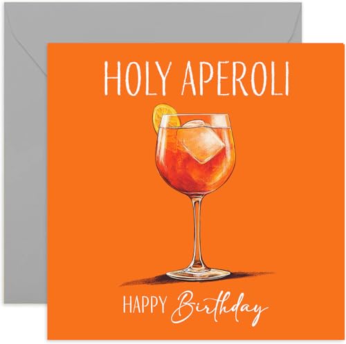 Premium Geburtstagskarte. Glückwunschkarte Grußkarte Karte mit Spruch Geburtstag Happy Birthday Mann Frau Holy Aperoli – Für Männer und Frauen – Premium Geburtstagskarte. Glückwunschkarte Grußkarte Karte mit Spruch Geburtstag Happy Birthday Mann Frau Holy Aperoli – Für Männer und Frauen – von Old English Company