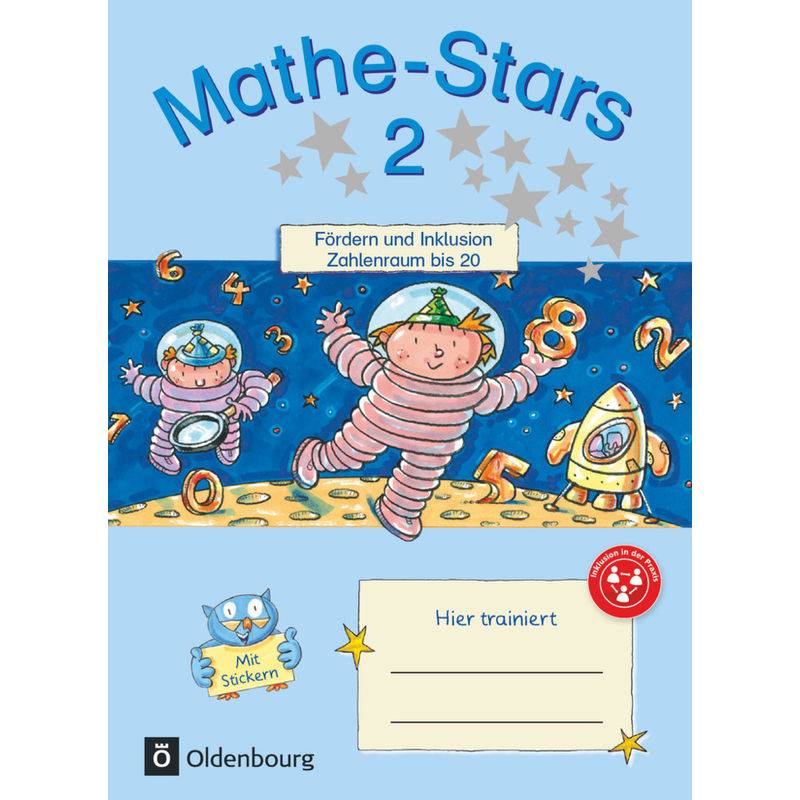 Mathe-Stars - Fördern Und Inklusion - 2. Schuljahr - Birgit Schlabitz, Kartoniert (TB) von Oldenbourg Schulbuchverlag