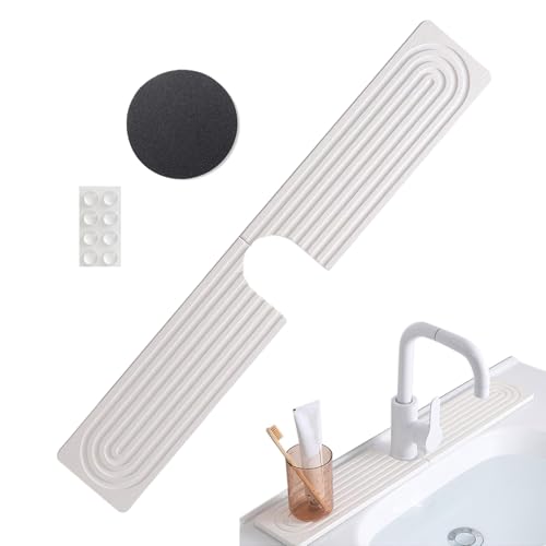 Wasserhahnmatte, Kieselgur-Spülbecken-Wasserhahn-Matte, Spritzschutz, schnell trocknende Steinschale, Tropffänger, Küchenzubehör für Restaurant, Hotel, , Badezimmer, Theke Wasserhahnmatte, Kieselgur-Spülbecken-Wasserhahn-Matte, Spritzschutz, schnell trocknende Steinschale, Tropffänger, Küchenzubehör für Restaurant, Hotel, , Badezimmer, Theke von Oldmoom