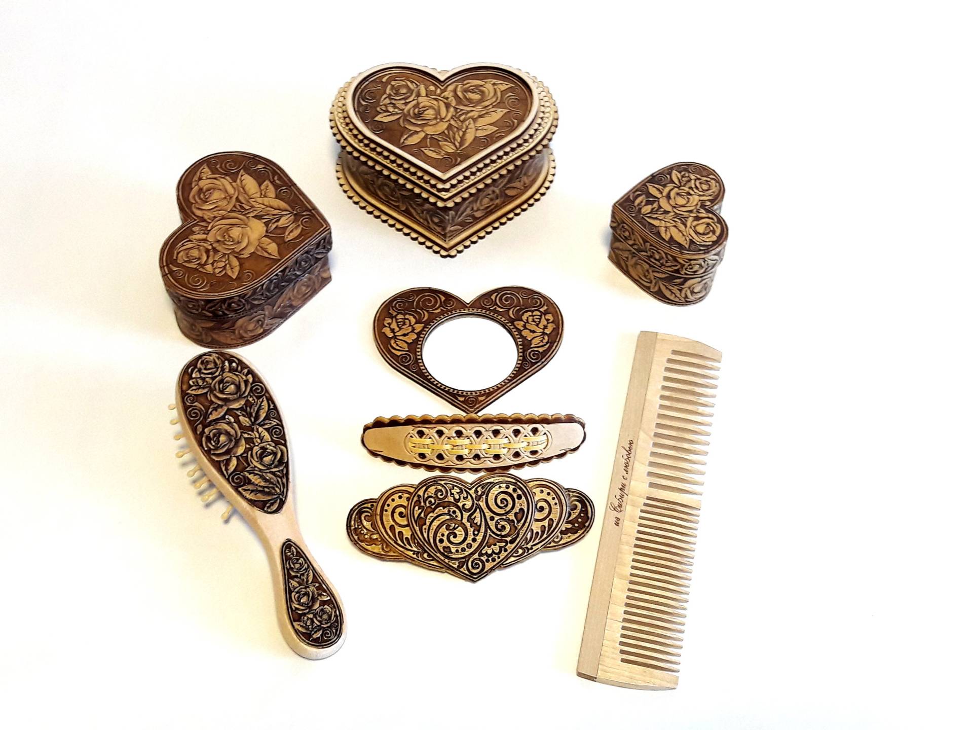 Holz Birkenrinde Geschenk Set Damen Schatullen Aufbewahrung Haarpflege Organikprodukt Handmade Holz Birkenrinde Geschenk Set Damen Schatullen Aufbewahrung Haarpflege Organikprodukt Handmade von Olebirkenwald