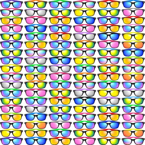 Oleitodh 128 Stück Kinder-Sonnenbrillen, Partyzubehör, Neon-Sonnenbrillen, Kinder, Jungen, Mädchen, Packung für Geschenktüten, Sommer, Strand, Pool, Geburtstagsparty-Zubehör Oleitodh 128 Stück Kinder-Sonnenbrillen, Partyzubehör, Neon-Sonnenbrillen, Kinder, Jungen, Mädchen, Packung für Geschenktüten, Sommer, Strand, Pool, Geburtstagsparty-Zubehör von Oleitodh