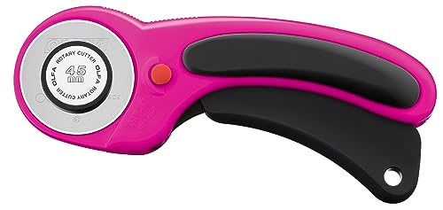 Olfa Ergonomic Rotary Cutter 45mm-Magenta 2DX/MAG von Olfa