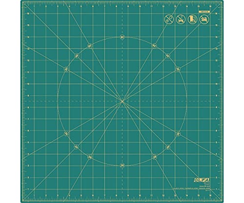 Olfa RM17S Rotierende Schneidematte 42,5 x 42,5 cm / 17 x 17 cm von Olfa