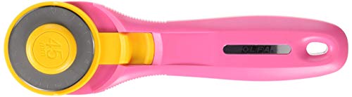 Olfa 1132645 89166 RTY-2C/PIK Rollschneider: 45mm: Pink von Olfa