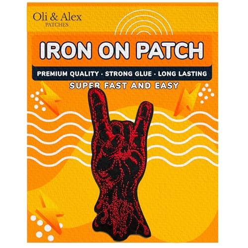 Aufnäher zum Aufbügeln, Premium-Qualität, Zahlenaufnäher für Kleidung, hellgrün auf weiß, bestickter Aufnäher für Kleidung, bestickte selbstklebende Zahlenflicken für Jeans, Jacken, Taschen, zum von Oli and Alex