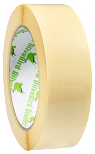 OliveBird 1000 Klebepunkte Transparent Rund Etiketten Größe 3 cm Durchmesser/Etiketten Rund 30mm Rollen von 1.000 Stück Aufkleber OliveBird 1000 Klebepunkte Transparent Rund Etiketten Größe 3 cm Durchmesser/Etiketten Rund 30mm Rollen von 1.000 Stück Aufkleber von OliveBird